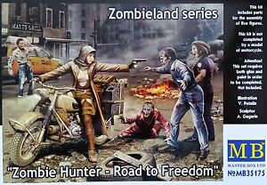 MASTER BOX™ 35175 Zombie Hunter - Road to Freedom FIGUREN in 1:35