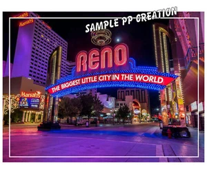 IMÁN FOTO REFRIGERADOR RENO NEVADA 4 X 3 PULGADAS VIAJE - Imagen 1 de 1