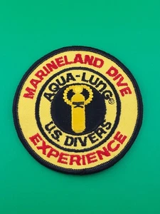 Marineland Dive Experience Aqua-Lung U.S. Divers Patch NEW - Picture 1 of 2