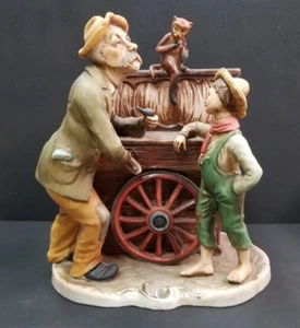 Albert Price Products, Porzellan alter Mann und der Spieler Klavier - Bild 1 von 5