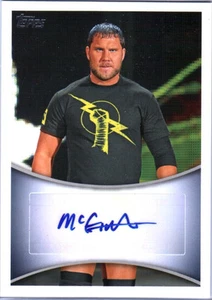 WWE Michael McGillicutty Topps 2011 Authentic Autograph Card - Picture 1 of 1