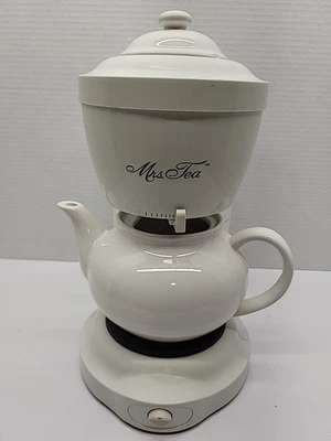 Mrs. Tetera eléctrica caliente HTM1 Mr café 6 tazas con tetera y tapa probada Foto 1 de 4