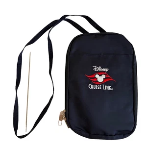 Sac à main bandoulière zippé Disney Cruise Line bleu marine à identifier - Photo 1/7