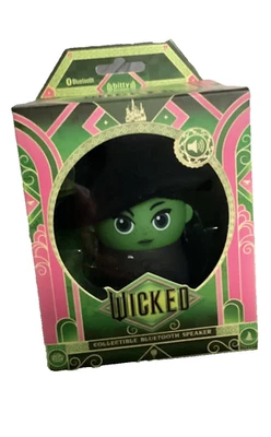 WICKED AUDIO Wicked Bitty Boomers Elphaba Bluetooth Speaker Universal Studios—New—#1021