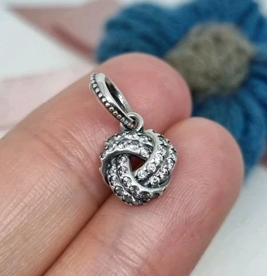 Новый подлинный Pandora сверкающий любовь узел подвеской подвеска 💕 S925 эля  - Изображение 1 из 4