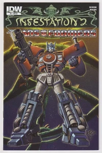 INFESTATION 2: TRANSFORMERS #2 | Variante Guido Guidi 1:10 RI | RARO | 2012 | NM- - Foto 1 di 2