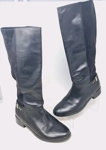 Stivali al ginocchio Cole Haan donna Adler alti neri taglia 11 B - Foto 1 di 8
