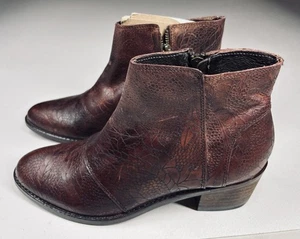 Wolverine Roxana Damen Leder Stiefeletten, braun geblümt, US 8,5 - Bild 1 von 10
