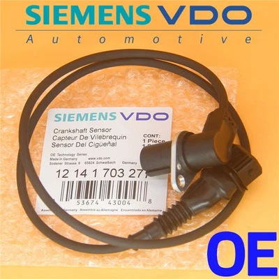 12141703277 SENSOR DE POSICIÓN del cigüeñal se adapta a BMW 328i 528i 323i Z3 328is Foto 1 de 4