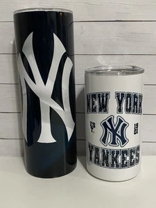 New York Yankees Double Wall Insulated Stainless Steel Tumbler (20oz) - Picture 1 of 1