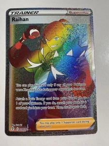 Raihan (Secret) 224/203 SWSH07: Evolving Skies Holo - Foto 1 di 2