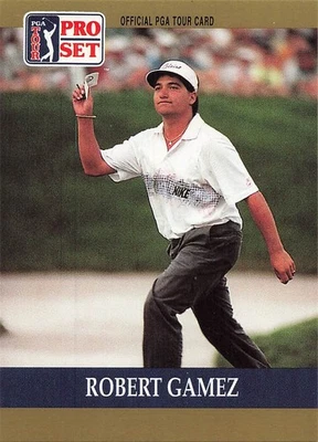 ROBERT GAMEZ 1990 PGA TOUR PRO SET #16 - Image 1 of 2