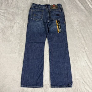 Ariat FR Jeans Men M4 Relaxed Boot 32x32 Western Flame Resistant Blue Denim NWT - Picture 1 of 12
