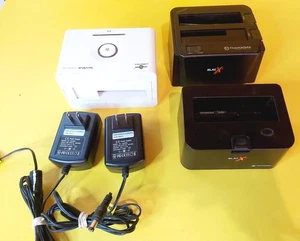 LOT 3x DOCKS STATION NEXSTAR NST-D100 BLAX THERMALTAKE ST0005U DUET ST0014U 🔥 - Foto 1 di 7
