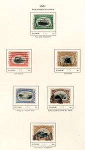 U.S. STAMP ~ SC. 294-299 LOT ~ PAN AMERICAN EXPO ~ USED - Picture 1 of 1