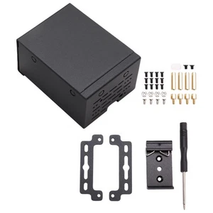 Pour 5 Boîtier Métal Espace Qualité Industrielle pour Refroidisseur Active PCle/PoE HAT W9O1 - Photo 1/7
