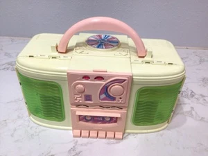 Playset Vintage Barbie Rock 'n Roll Radio House 1999 Radio Testata e Funzionante! - Foto 1 di 9