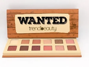 Trend Beauty Wanted 12 Color Eyeshadow Palette Shimmers & Mattes 0.51 oz - Picture 1 of 6