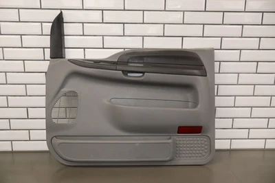 03-04 Ford F250 F350 Passenger RH Front Interior Door Panel Medium Parchment - Image 1 of 4