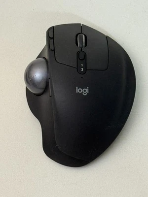 Rarely used Logitech MX Ergo Wireless Trackball Mouse USB/Bluetooth for 2 device - Image 1 of 4