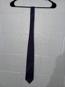 Neu mit Etikett Brooks Brothers 346 Seidenkrawatte für Herren lila/blau geometrisches Muster hergestellt in den USA adrett neu - Bild 1 von 3