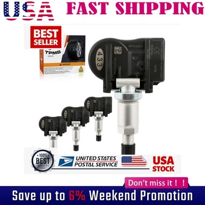 Juego de 4 TPMS para Chrysler Town & Country 68078768AB 56053031AD 56029527AA Foto 1 de 4