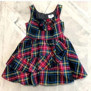 Harajuku Mini per Target Holiday Vestito a Quadri Ragazze XS 4-5 - Foto 1 di 5