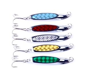 Hightower's New Kastmaster style lures 5 colors!-5 lures