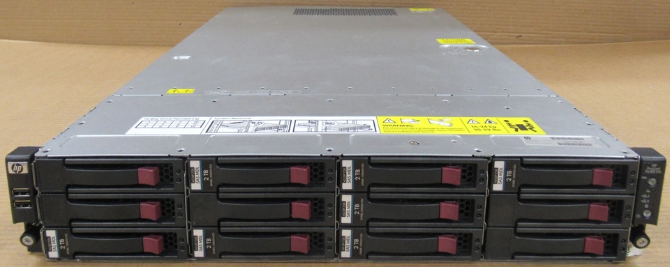 HP Proliant DL180 G6 1x E5620 4 Core 2.40GHz 12GB 14TB 2U Rack Server 507168-B21 - Image 1 of 1