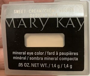 🧨 Mary Kay Mineral Eye Color Eyeshadow ❤️ Sweet Cream 🎯 With Vitamins A, C, E - Picture 1 of 3