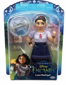 MINI FIGURA MUÑECA DISNEY ENCANTADOR 3" LUISA MADRIGAL MI FAMILIA JUGUETE CON ACCESORIO - Imagen 1 de 5