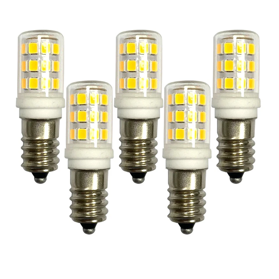5pcs E12 Candelabra C7 LED Light Bulb Bulbs 33-2835 Lights Lamp 110V White/Warm - Image 1 of 3