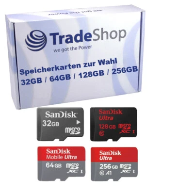 32GB-256GB Sandisk MicroSDXC Speicherkarte für GoPro HERO4 Black Motorsport - Bild 1 von 4