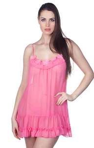 Conjunto de tanga/babydoll lencería transparente sexy Mystique Intimates Sophie 18894 - Imagen 1 de 6