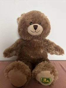John Deere Brown Teddy Bear Build A Bear Plush Toy - Picture 1 of 4