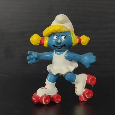 Schleich 20126 - Roller Skater Smurfette - Smurf Smurfs Schlümpfe Puffi Pitufos - Image 1 of 4