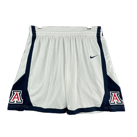 New Nike Arizona Wildcats Basketball Elite Short Women's Medium White AV2251 Cover