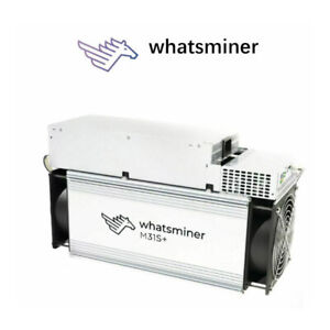 Used Whatsminer M31S+ 80TH/s SHA-256 ASIC Bitcoin Miner in Box w/