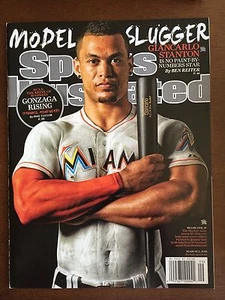 Giancarlo Stanton NL Sports Illustrated 3/2/15 Miami Marlins - Picture 1 of 1