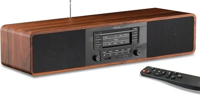 KEiiD CD Player with Speakers Bluetooth for Home Stereo System Boombox SHIP NOW