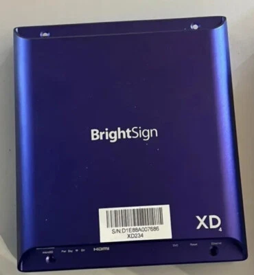 BrightSign XD233 Standard I/O Player - Image 1 of 3