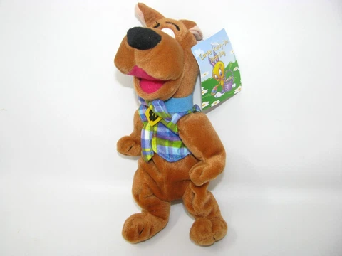 Scooby Doo Easter Plush Bean Bag Warner Bros Studio Store 1998 w Tags Cover