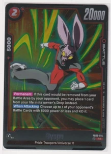 Dyspo FB03-014 R* Alt English Raging Roar Dragon Ball Super Fusion World - Picture 1 of 1