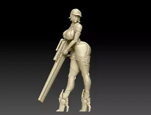 Sci-Fi Girl Pinup DnD Miniatur Tabletop RPG Rollenspiel - Bild 1 von 3
