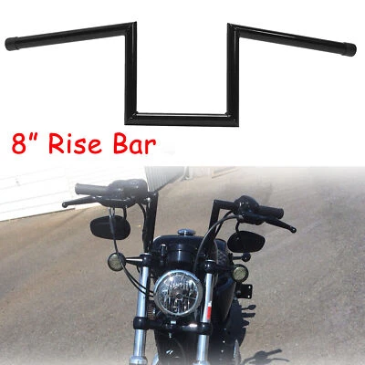 8" Rise 1" Ape Hanger Drag Bar Handlebars For Yamaha Virago 750 920 Vmax 1200 Foto 1 de 4