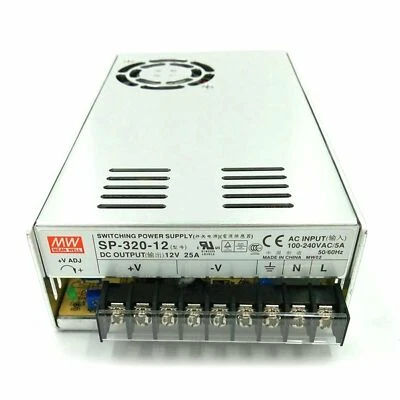New SP-320-12 12V 25A Switching power supply For MEAN WELL Free Shipping - Image 1 of 4