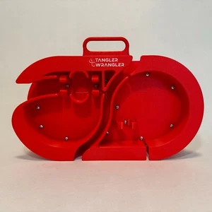 Tangler Wrangler Cord Wrap for Tesla Mobile Charging Cable UMC Organizer - Red - Picture 1 of 9