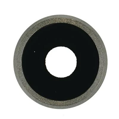 IPHONE 6s Plus Fotocamera Lente Windows Copertura Telaio Argento White - Immagine 1 di 2