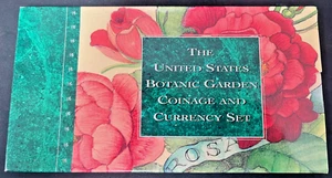 1997 Botanic Garden Coinage and Currency Set Complete OGP - Picture 1 of 6