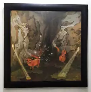 REMEDIOS VARO _ COSMIC ENERGY , ART PRINT 19,68 BY 19,68 INCHES - Picture 1 of 3